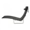 Black Leather Pk-24 Lounge Chair by Poul Kjærholm for Fritz Hansen, 1920s, Image 1