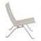 PK-22 Lounge Chair in Canvas Fabric by Poul Kjærholm for Fritz Hansen, Image 2