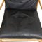 Colonial Chair in Oak and Black Leather by Ole Wanscher, 2000s 4