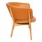 ND83 Armchair in Cognac Aniline Leather and Oak by Nanna Ditzel, 1920s, Image 3