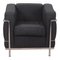 LC-2 Armchair in Grey Fabric by Le Corbusier for Cassina 1