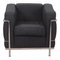 LC-2 Armchair in Grey Fabric by Le Corbusier for Cassina, Image 1