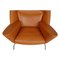 Oculus Lounge Chair in Cognac Anilin Leather by Hans Wegner for Carl Hansen & Søn, 2000s 4