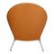 Oculus Lounge Chair in Cognac Anilin Leather by Hans Wegner for Carl Hansen & Søn, 2000s 3