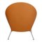 Oculus Lounge Chair in Cognac Anilin Leather by Hans Wegner for Carl Hansen & Søn, 2000s, Image 3