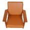 Fauteuil GE-290 en Teck et Noyer et Cuir Aniline par Hans Wegner pour Getama, 1980s 5