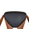 Butterfly Chair in Walnut and Black Leather by Hans Wegner for Getama, Image 3