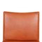 AP-40 Airport Chair in Patinated Cognac Aniline Leather by Hans J. Wegner, Image 3