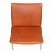 AP-40 Airport Chair in Patinated Cognac Aniline Leather by Hans J. Wegner, Image 2