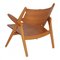 Sedia CH-28 in teak e quercia di Hans J. Wegner per Carl Hansen & Søn, Immagine 4