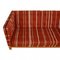 EJ-315/2 Sofa in Red Horse Cover Fabric by Erik Jørgensen, 1990s, Image 6