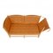 Spoke-Back Sofa in Cognac Aniline Leather by Børge Mogensen for Fritz Hansen, Image 3