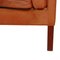 2192 Coupé Sofa aus original patiniertem cognacfarbenem Leder von Børge Mogensen für Fredericia, 1970er 5
