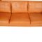 2213 Sofa in Light Patinated Cognac Leather by Børge Mogensen for Fredericia, 1980s, Image 7