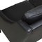 Model 2208 2-Seater Sofa in Black Bison Leather by Børge Mogensen for Fredericia, Image 6