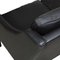 Modell 2208 2-Sitzer Sofa aus schwarzem Bisonleder von Børge Mogensen für Fredericia 6