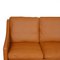 Model 2209 Sofa in Cognac Bison Leather by Børge Mogensen for Fredericia 6