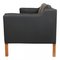 Model 2213 3-Seater Sofa in Leather by Børge Mogensen for Fredericia 3