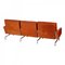 Kold Christensen with Cognac Leather Pk-31/3 Sofa by Poul Kjærholm, 1960s, Image 4