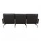 Pk-31/3 Sofa in Black Leather by Poul Kjærholm for Kold Christensen, 1980s 5