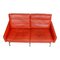 Pk-31/2 Sofa in Patinated Red-Brown Leather by Poul Kjærholm for Fritz Hansen, 1990s 3