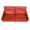 Pk-31/2 Sofa in Red-Brown Leather by Poul Kjærholm for Fritz Hansen, 1990s 3