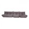 Togo Sofa Set in Grey Fabric by Michel Ducaroy for Ligne Roset, 1970s, Set of 3, Image 1