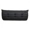 Togo 3-Seater Sofa in Black Leather by Michel Ducaroy for Ligne Roset, 1970s, Image 6