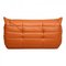 Togo 2-Seater Sofa in Cognac Classic Leather by Michel Ducaroy for Ligne Roset, 1970s 6