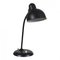 Lámpara de mesa negra de Christian Dell para Kaiser, Imagen 1