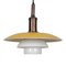 Yellow and White Pendant Lamp by Poul Henningsen for Louis Poulsen, 1940s 1