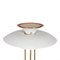 PH-5 Brass Table Lamp with White Shades by Poul Henningsen, 1970s, Image 3