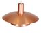Copper Ph-4½/4 Pendant Light by Poul Henningsen for Louis Poulsen, Image 4