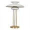 White Brass PH 5 Table Lamp by Poul Henningsen, 1970s, Image 1