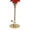 Red Anniversary Ph 3/2 Table Lamp with Light Patina by Poul Henningsen for Louis Poulsen, Image 5