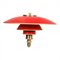 Red Anniversary Ph 3/2 Table Lamp with Light Patina by Poul Henningsen for Louis Poulsen 4