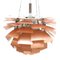Artichoke Copper Ceiling Light by Poul Henningsen for Louis Poulsen, Image 1