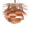 Lámpara de techo Artichoke de cobre de Poul Henningsen para Louis Poulsen, Imagen 2