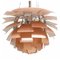 Artichoke Copper Ceiling Light by Poul Henningsen for Louis Poulsen 3