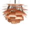 Lampada da soffitto Artichoke in rame di Poul Henningsen per Louis Poulsen, Immagine 4