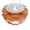 Lámpara de techo Artichoke de cobre de Poul Henningsen para Louis Poulsen, Imagen 3