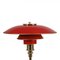 Red Anniversary 3/2 Table Lamp by Poul Henningsen for Louis Poulsen 2