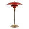 Red Anniversary 3/2 Table Lamp by Poul Henningsen for Louis Poulsen, Image 1