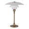 Brass Ph 4/3 Table Lamp by Poul Henningsen for Louis Poulsen, Image 1