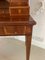 Antique Victorian Inlaid Mahogany Freestanding Desk, 1880s, Image 28