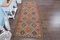 Vintage Turkish Neutral Wool Runner Rug 3