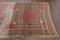 Turkish Distressed Red, Beige and Brown Runner Rug 5