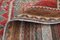 Turkish Distressed Red, Beige and Brown Runner Rug, Image 9