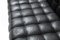 Kubus 8020 Sofa Set aus dunkelbraunem Leder von Josef Hoffmann für Wittmann, 3er Set 15