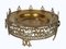 Large Islamic Bowl in Brass, 1940s 3